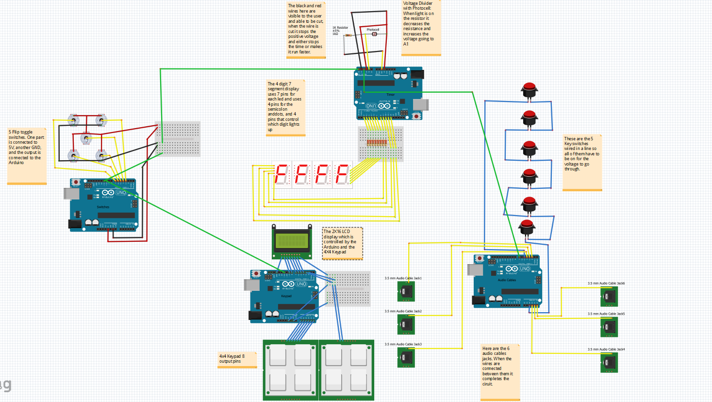 Full Fritzing circuit diagram